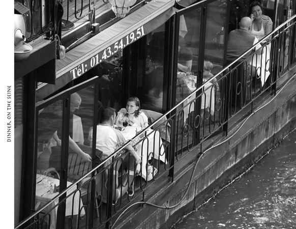 Dinner on the Seine