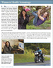 <strong>Magazine/Flyer Photography</strong><br /> Page 1 covers Liz Peterson of RevUp Creative Media life style and services she gets from the hospital.