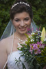 <strong>Small Weddings — Close-up</strong><br /> A wonderful sight is a close-up of the bride just before the ceremony, aglow with the joy of the day.